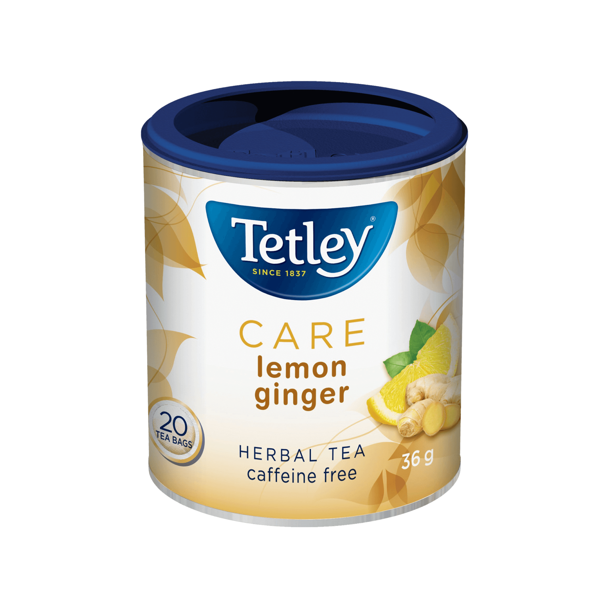 Care Lemon Ginger Tea Tetley Canada