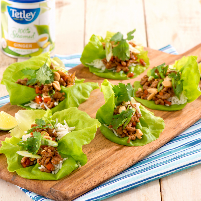Pork and Rice Lettuce Wraps Tetley Canada