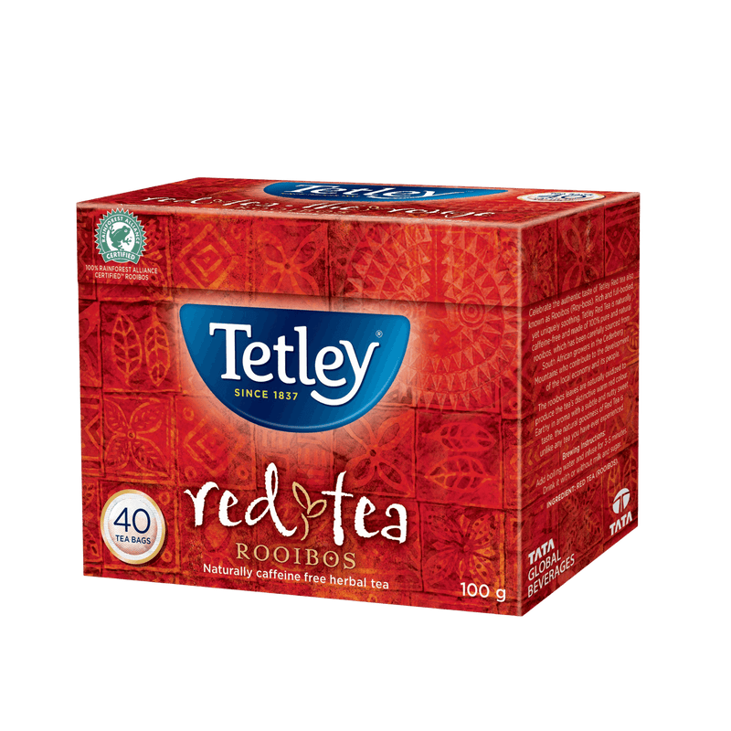 Rooibos (red tea) box with 40 tea bags. 
